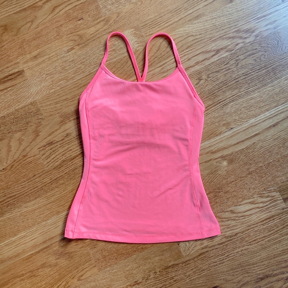 Power Y Tank with Built in Bra 💕similar to lulu💕